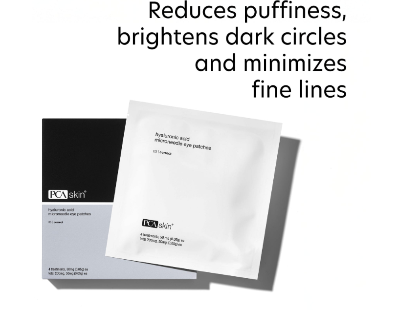 PCA Skin Hyaluronic Acid Microneedle Eye Patches